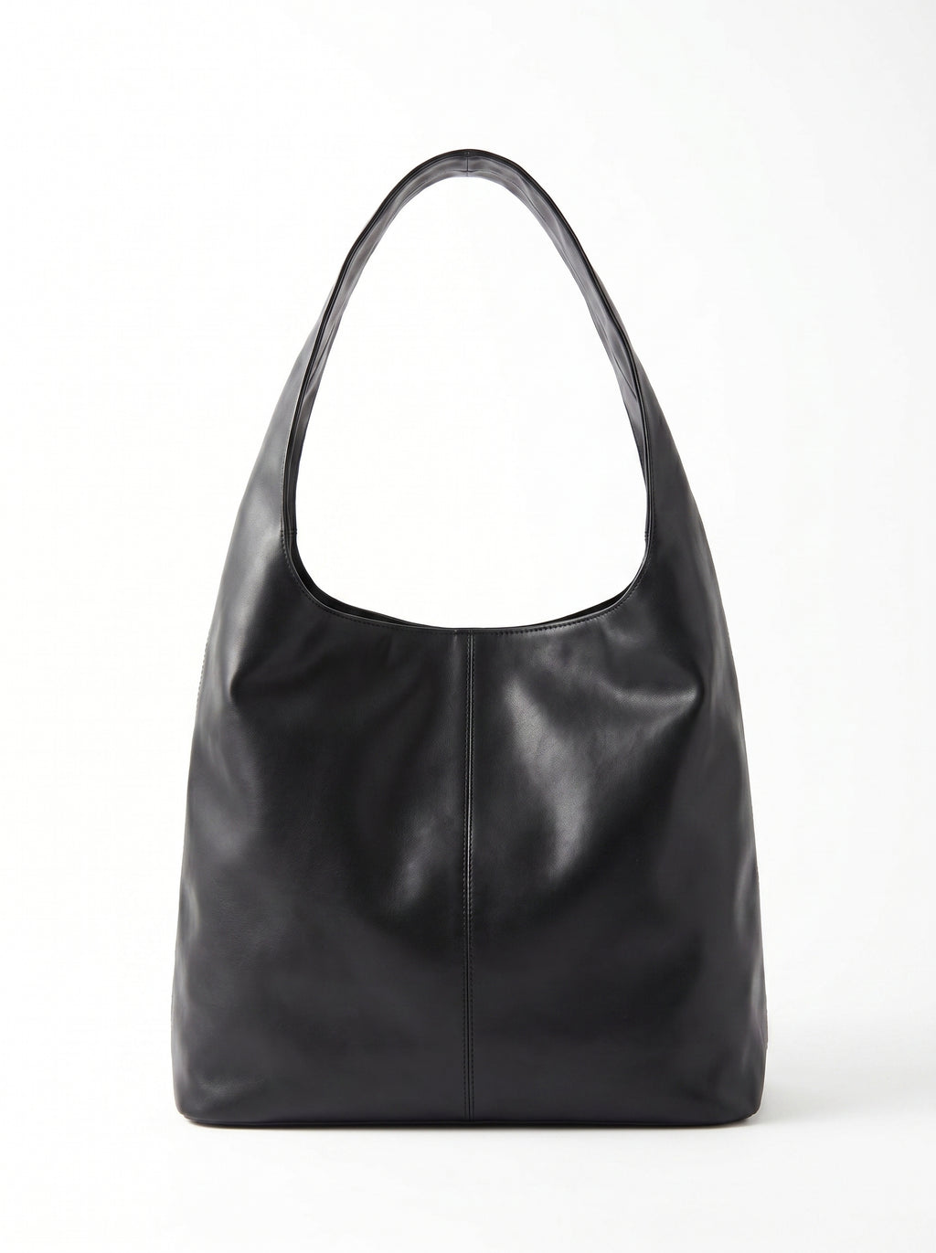 BOLSO HOBO CON COSTURAS