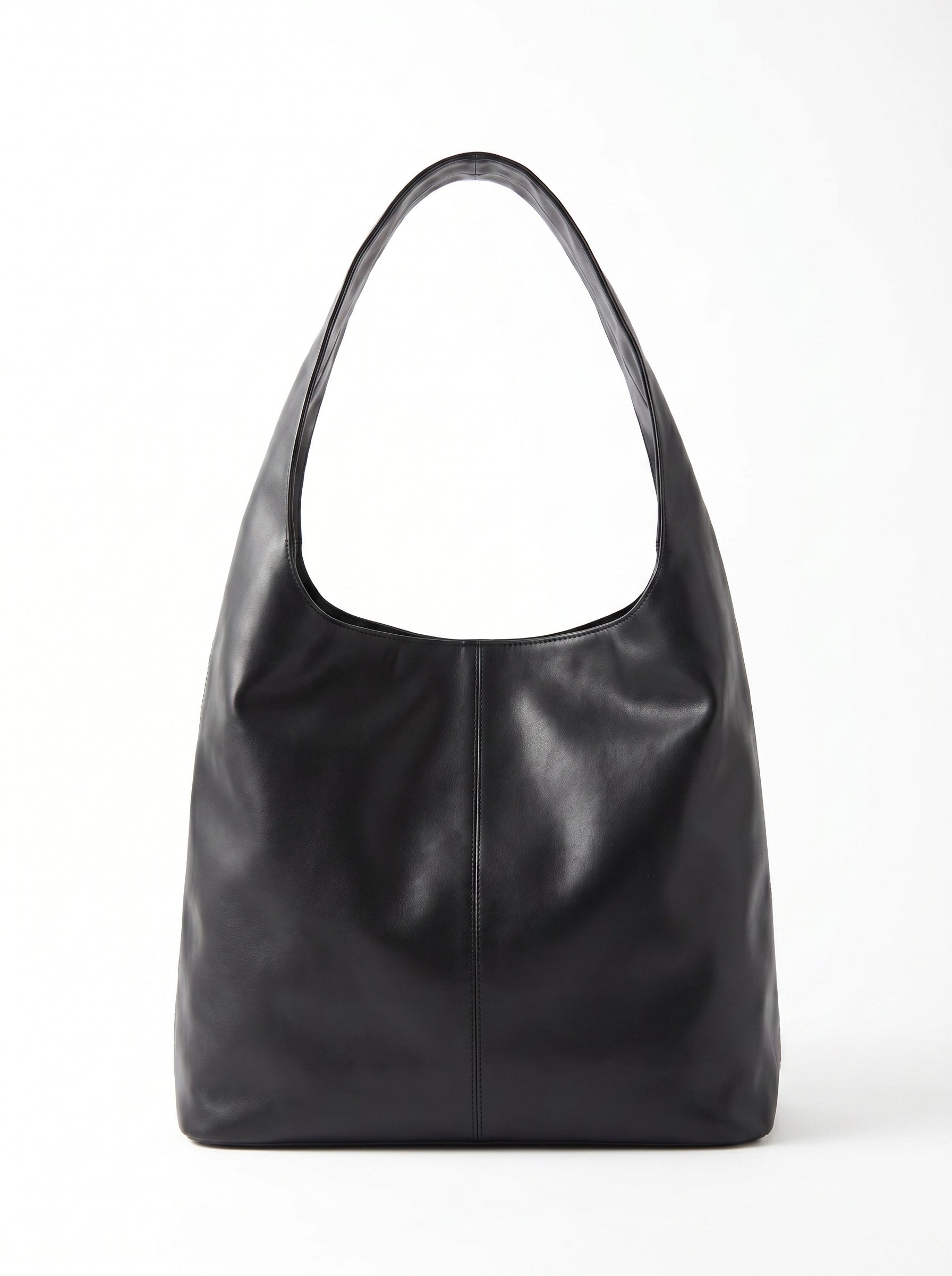 BOLSO HOBO CON COSTURAS