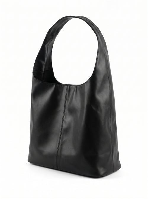 BOLSO HOBO CON COSTURAS