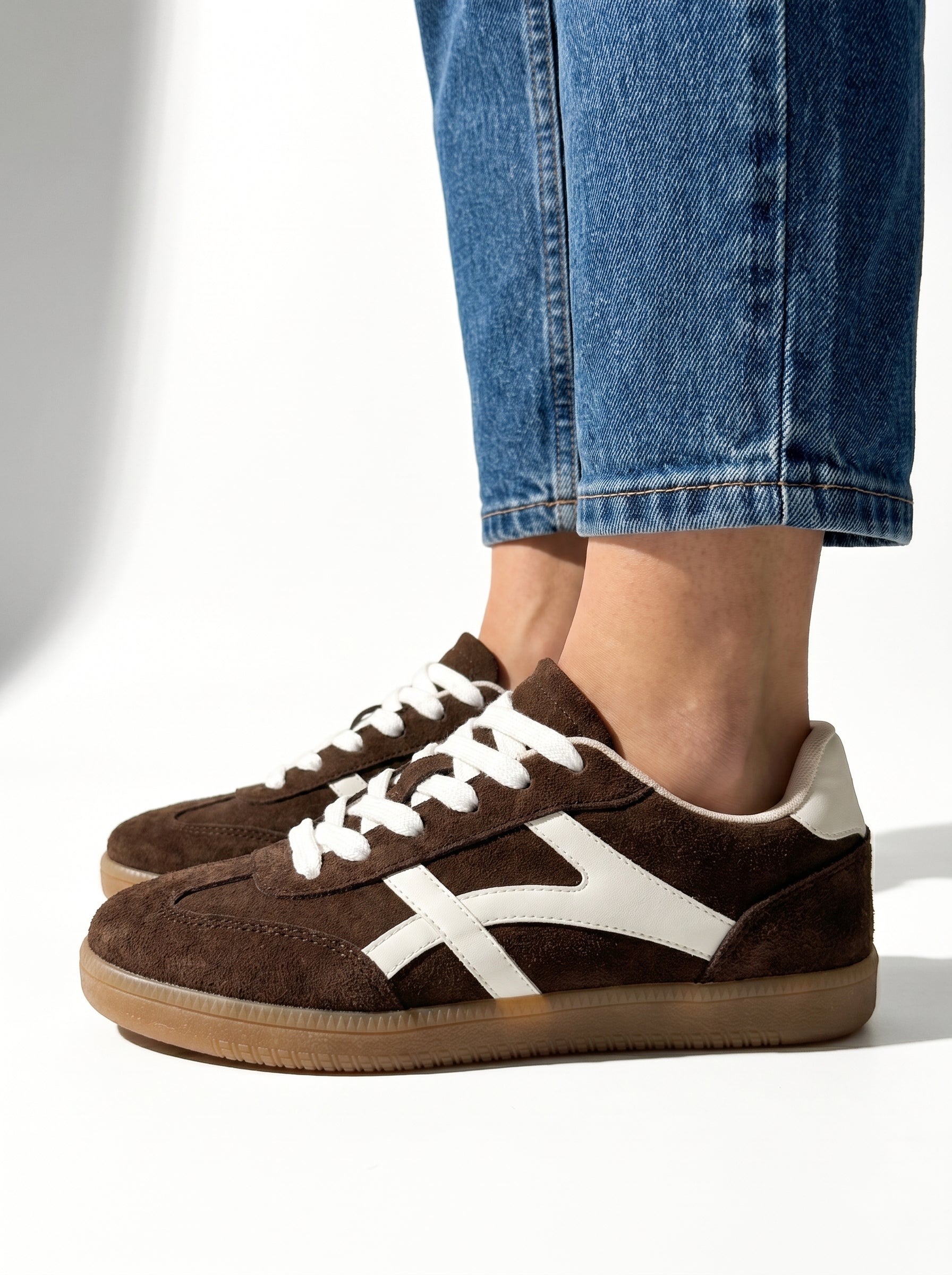 SNEAKERS SKINNY SUEDE