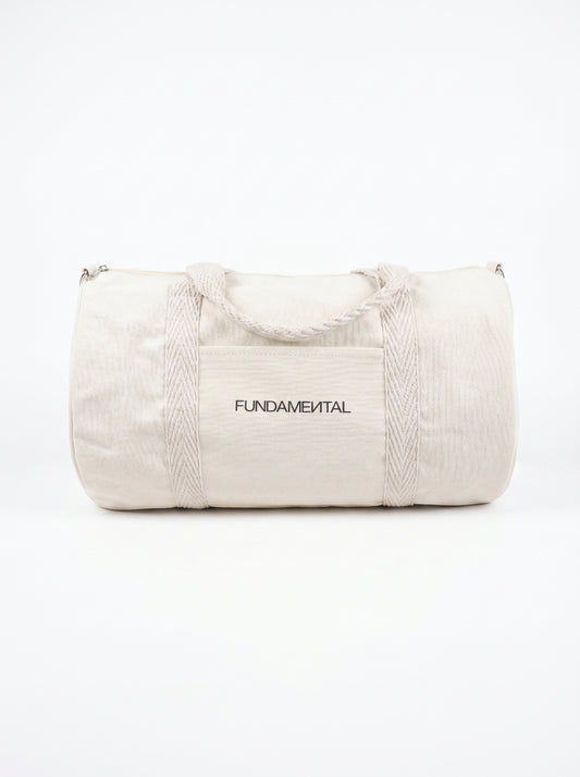 GYM BAG EN DENIM CRUDO