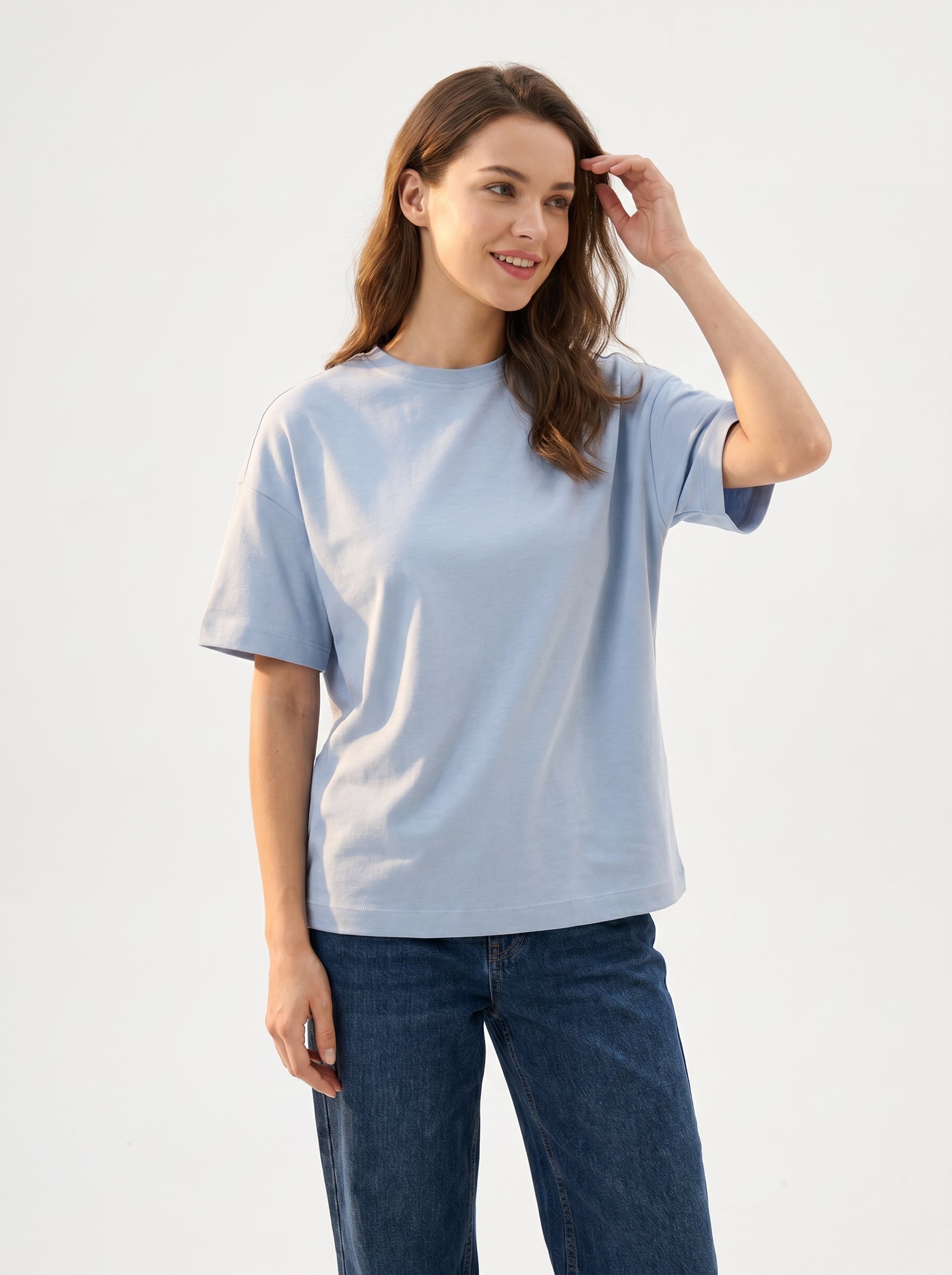 CAMISETA OVERSIZE CROPPED