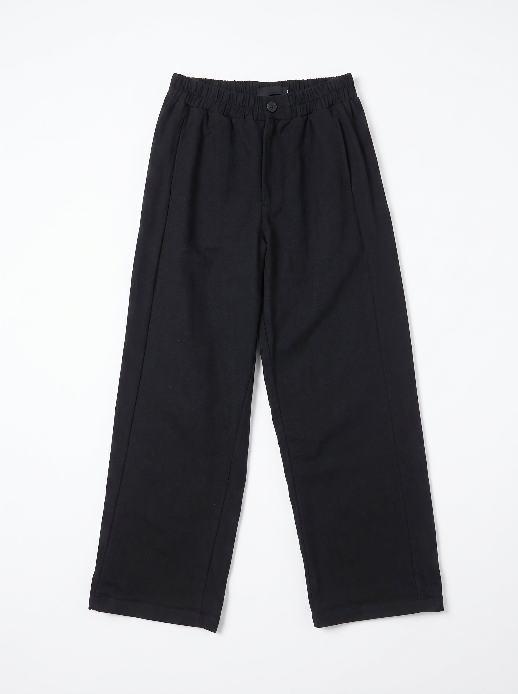 PANTALON WIDE EN LINO