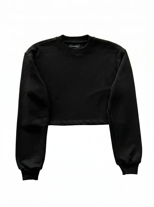SUDADERA CROPPED